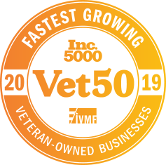 Inc. 500 - Vet50 - America's Fastest-Growing Private Companies